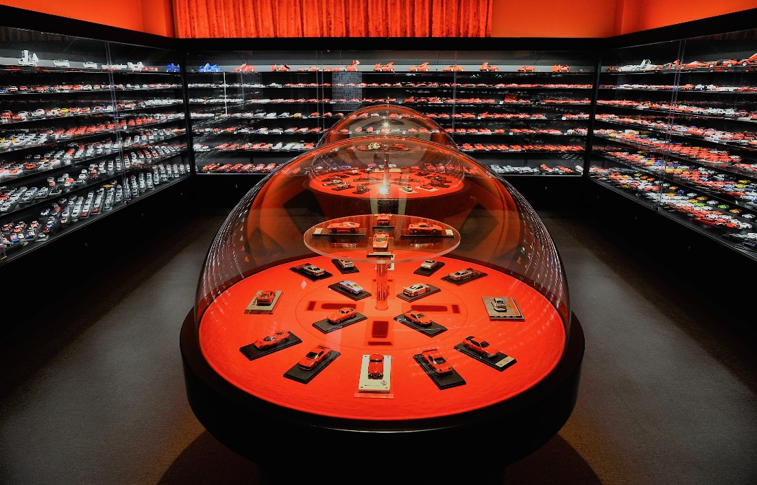 World Model Car Museum Room